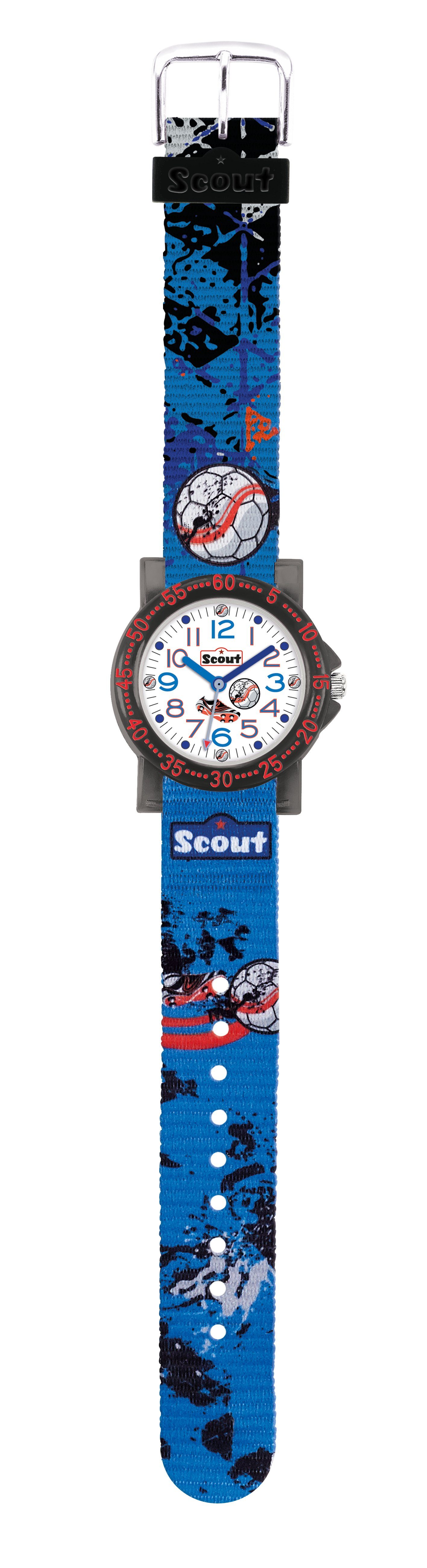 Scout Quarzuhr The It-Collection Kinder Armbanduhr blau 280375009