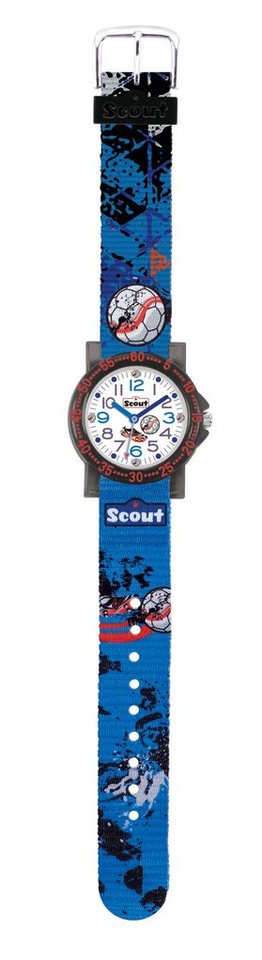 Scout Quarzuhr The It-Collection Kinder Armbanduhr blau 280375009
