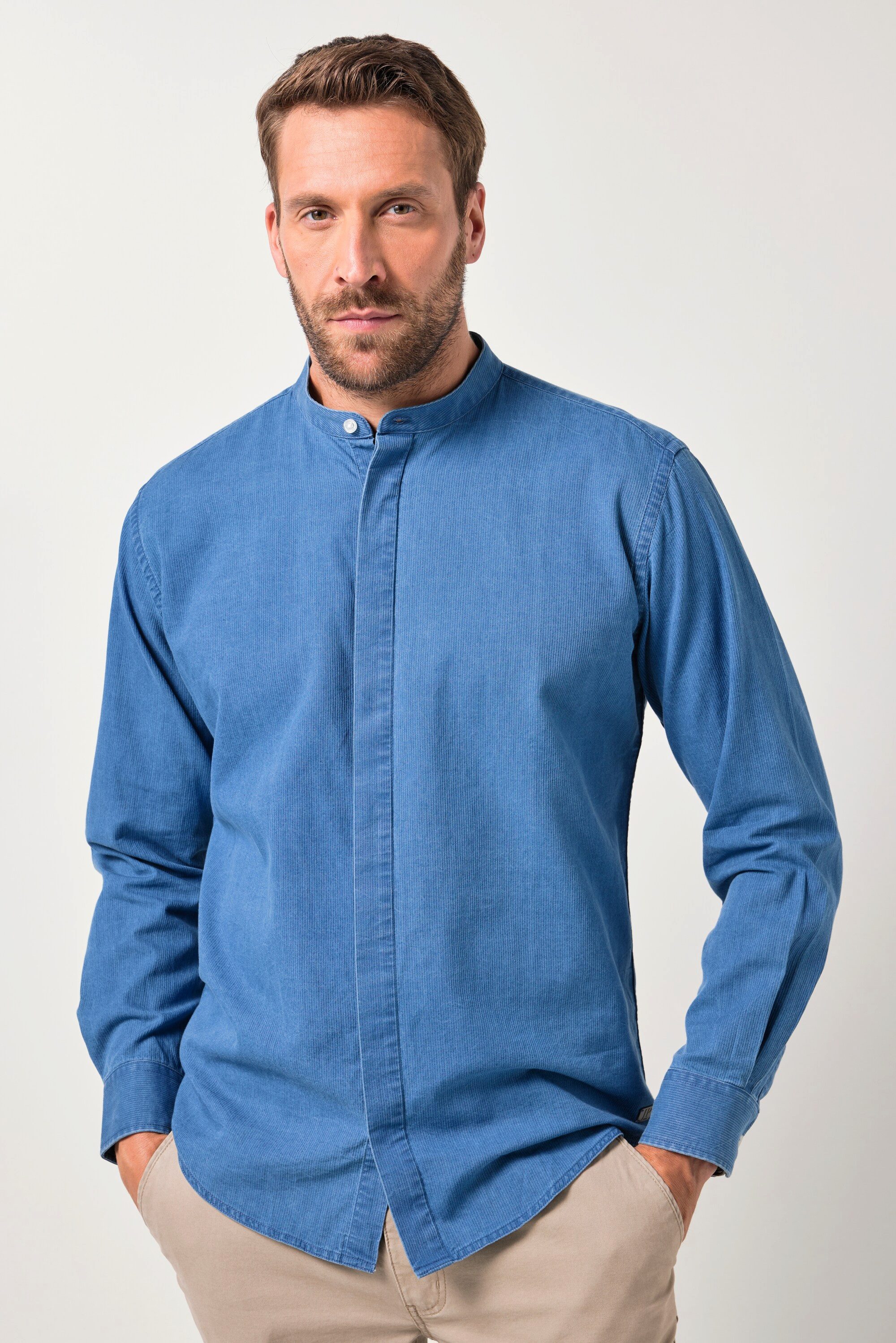JP1880 Businesshemd JP 1880 Jeanshemd Langarm günstig online kaufen