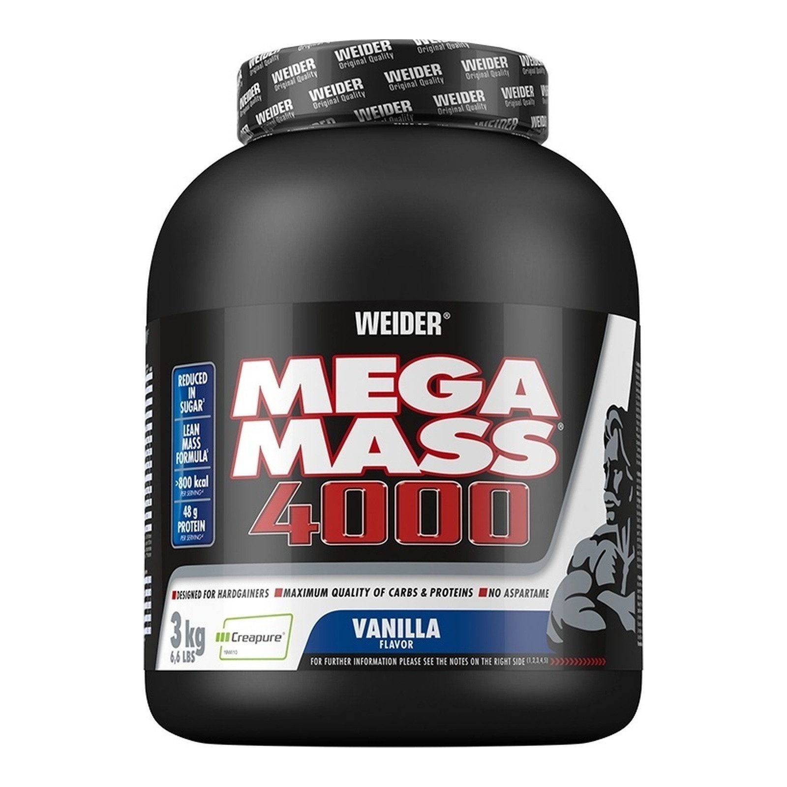 WEIDER® Weider Mega Mass 4000 Pulver, 3000 g