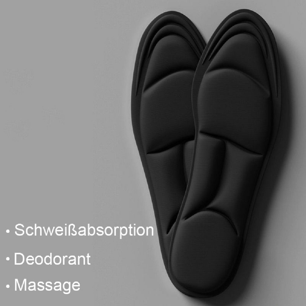 COOL-i ® Einlegesohlen, Sommer-Einlegesohle für Damen, 5D-Massage (2 Paar)