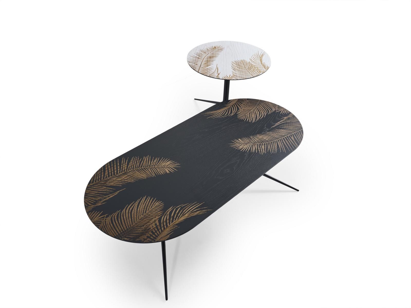 Xlmoebel Beistelltisch Eleganter Couchtisch aus hochwertigem Material für stilvolle Wohnräume (Packung, Set 2 tlg. Couchtische), Hergestellt in Europa