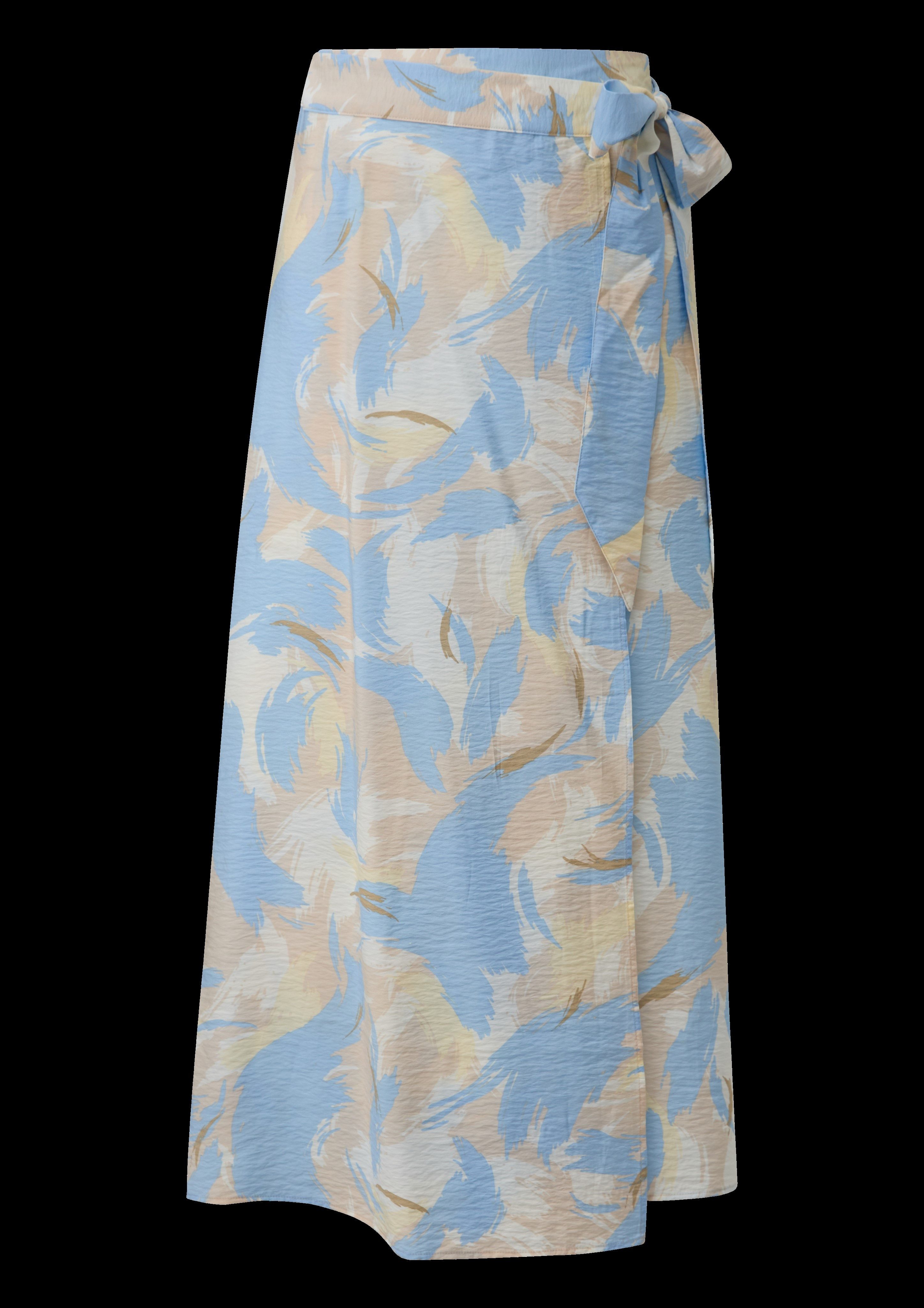 s.Oliver Wickelrock mit All-Over Print günstig online kaufen