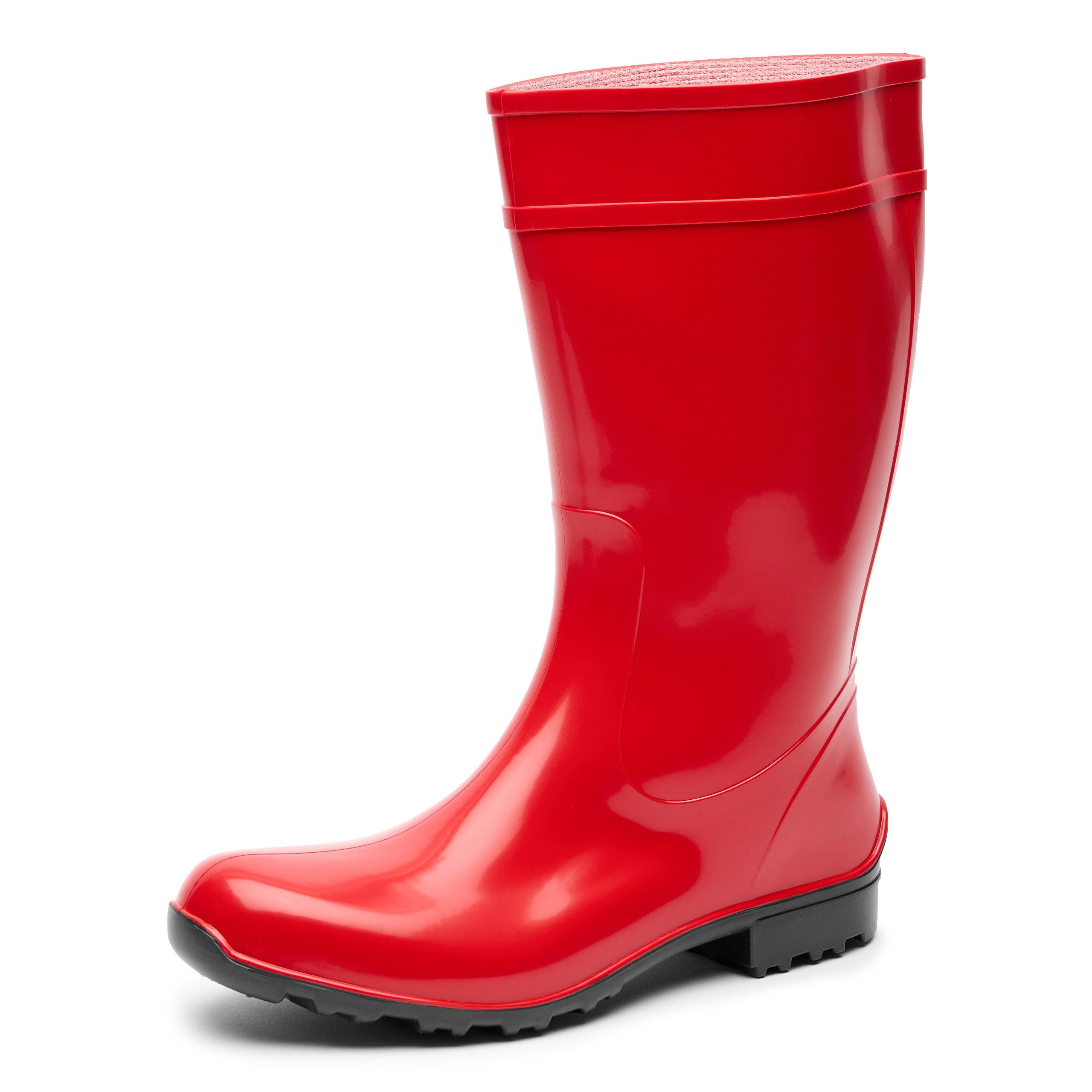 Ladeheid lange Regenstiefel für Frauen LA-967 Gummistiefel Damen hoch und robust