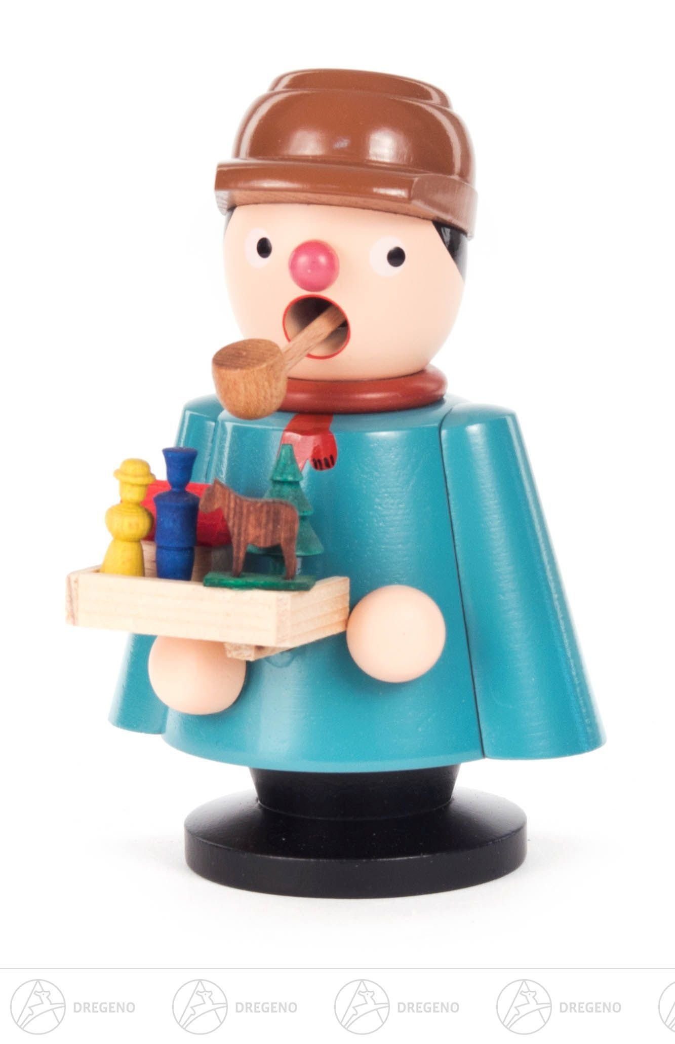 Räuchermännchen Räuchermann Spielzeughändler Höhe ca 11,5 cm NEU