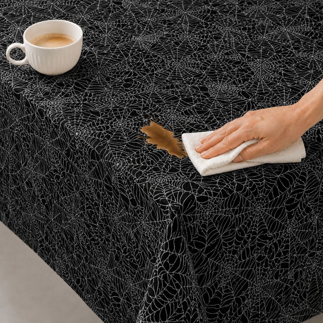 texpot Tischdecke Wachstuch Halloween abwischbar Wachstuchtischdecke (1-tlg)