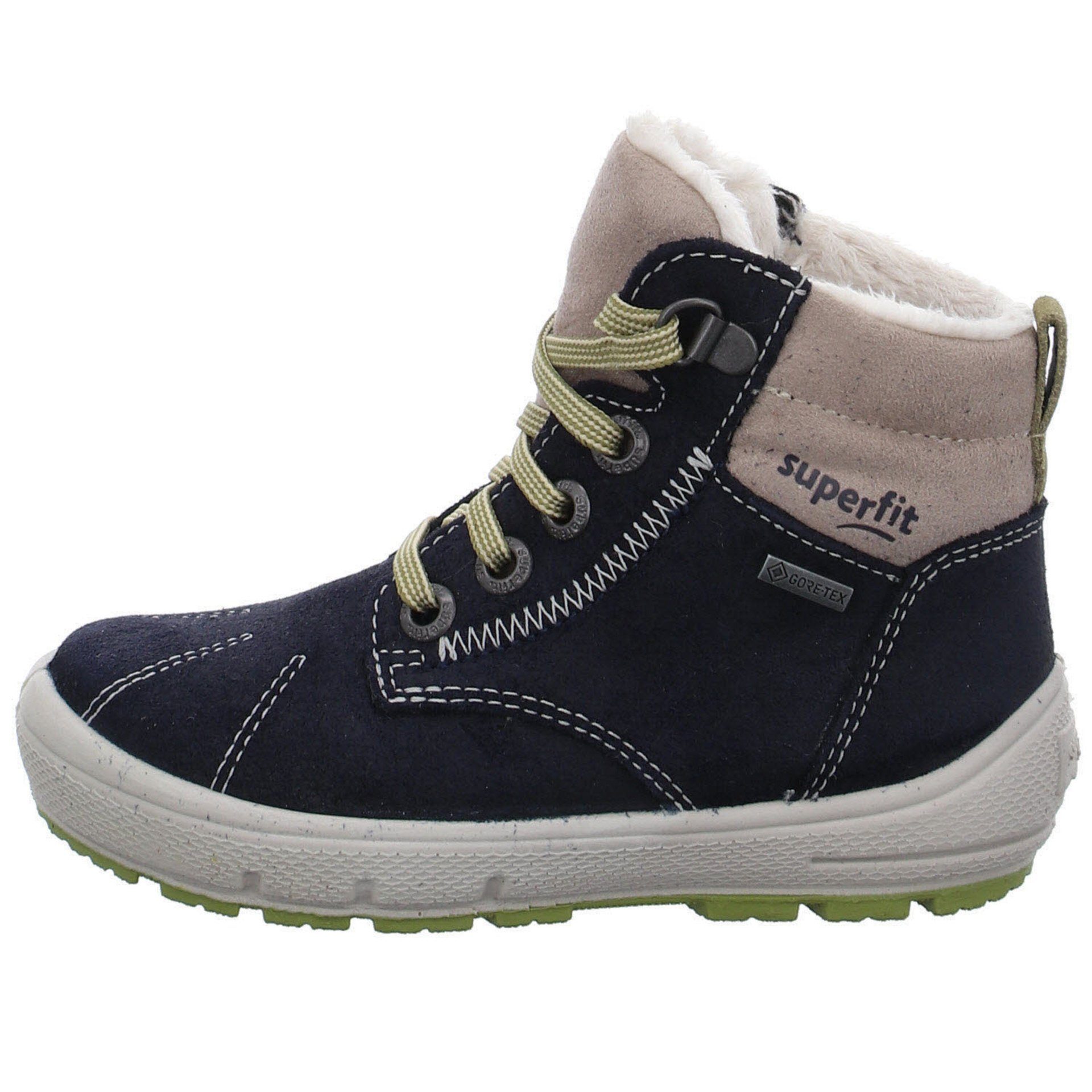 Lauflernschuhe Krabbelschuhe Boots Leder-/Textilkombination Baby Lauflernschuh Groovy Superfit