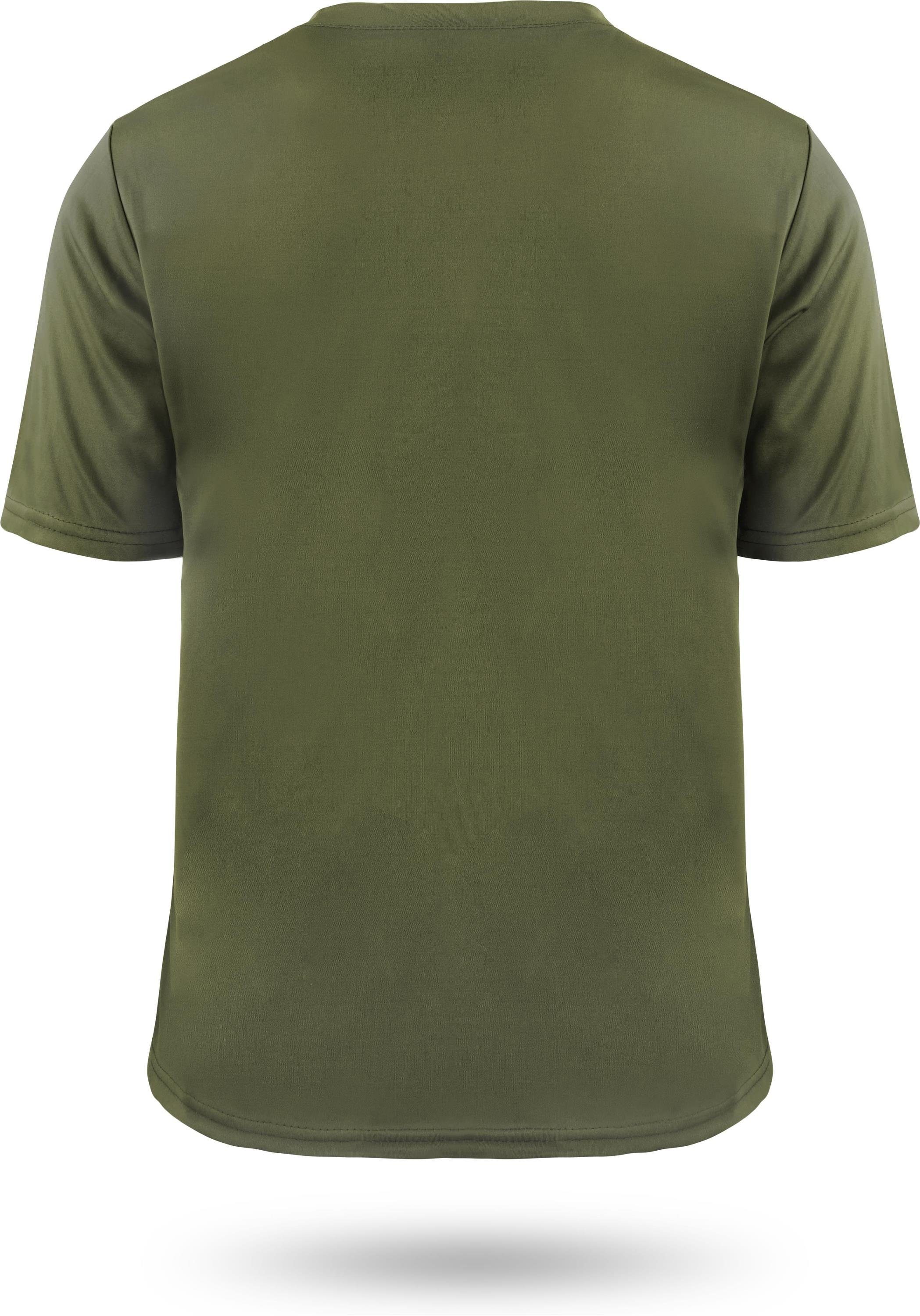 T-Shirt Shirt Kurzarm Agra Cooling-Material mt Grün normani Funktionsshirt Funktions-Sport Fitness Herren Sportswear