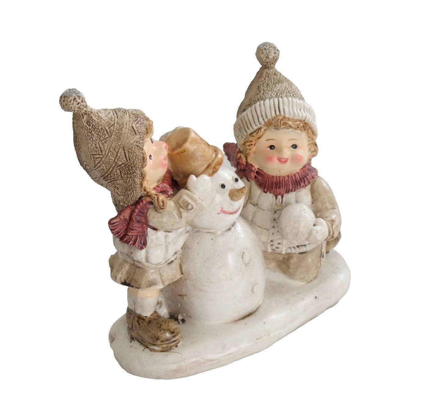 Kaufhaus le petit Weihnachtsfigur Winterkinder Paar günstig online kaufen