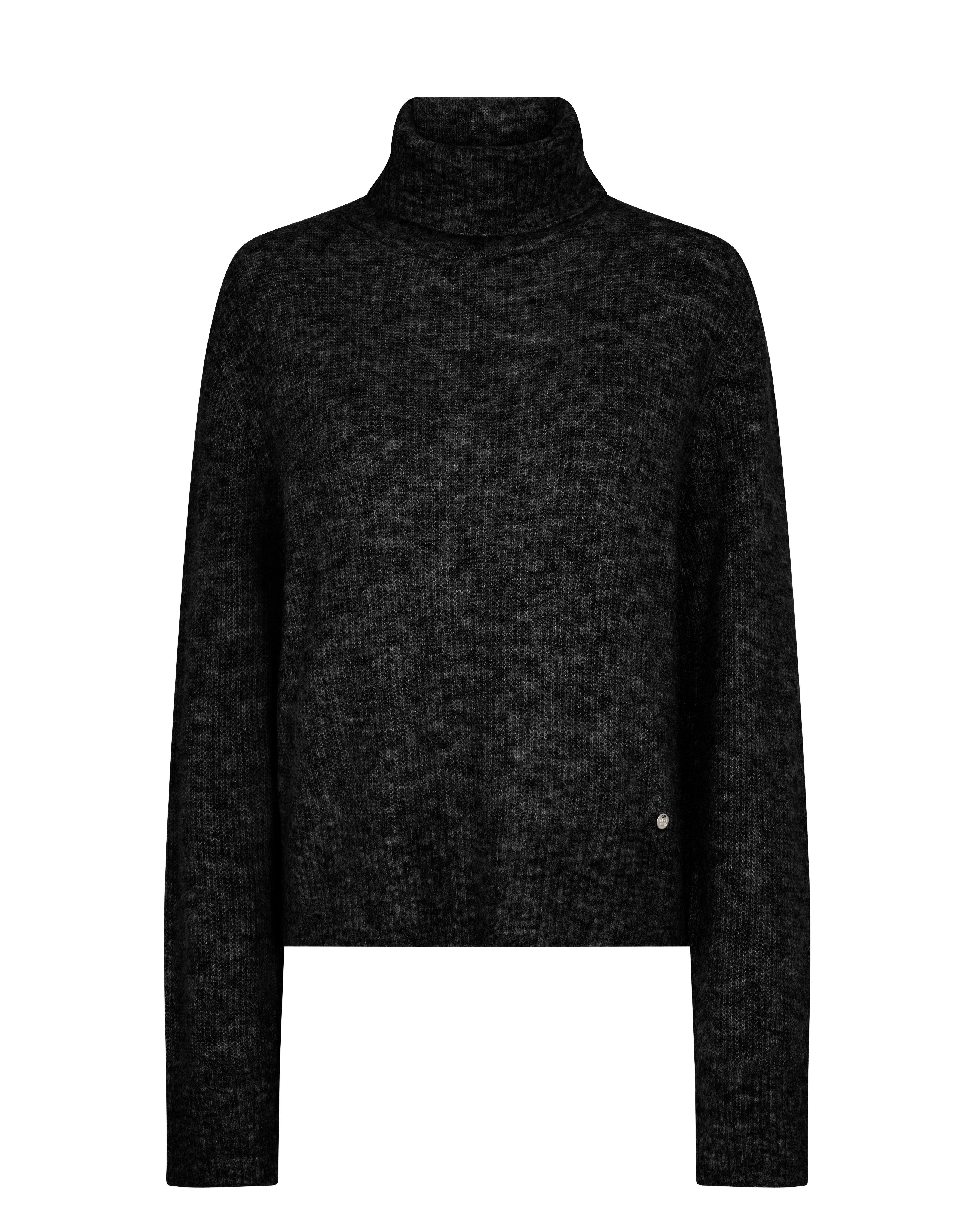 Mos Mosh Rollkragenpullover MMAidy Thora Rollneck Knit black