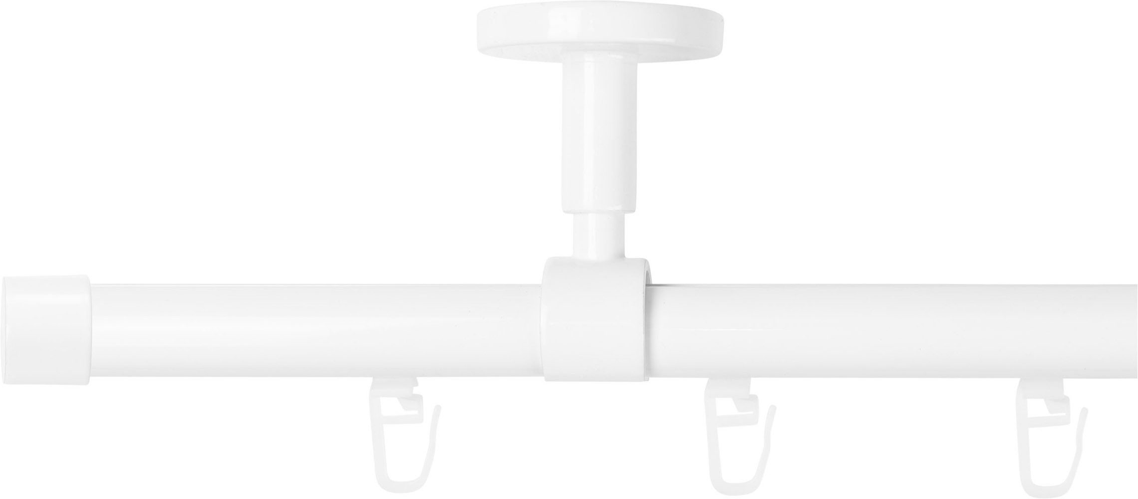 SN DECO GROUP Gardinenstange Gardinenstange Innenlauf Brest Ø 19 mm, 1-läufig, Fixmaß, Ø 19 mm, Fixmaß, kürzbar