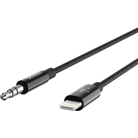 Belkin MixIT Lightning auf 3,5mm AUX Kabel, 0.9 m Audio-Kabel, 3,5-mm-Klinke, Lightning, (90 cm), Plug & Play