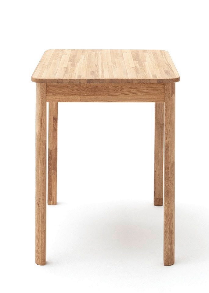 MCA furniture Esstisch Esszimmertisch Oskar, 60X80, Wildeiche massiv (no-Set)