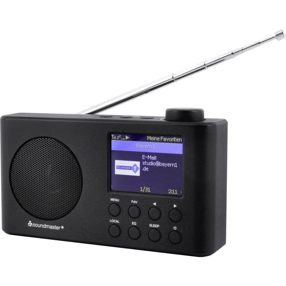 Soundmaster Internet Tischradio IR6500SW Radio (wiederaufladbar) – Bild 3 von 3