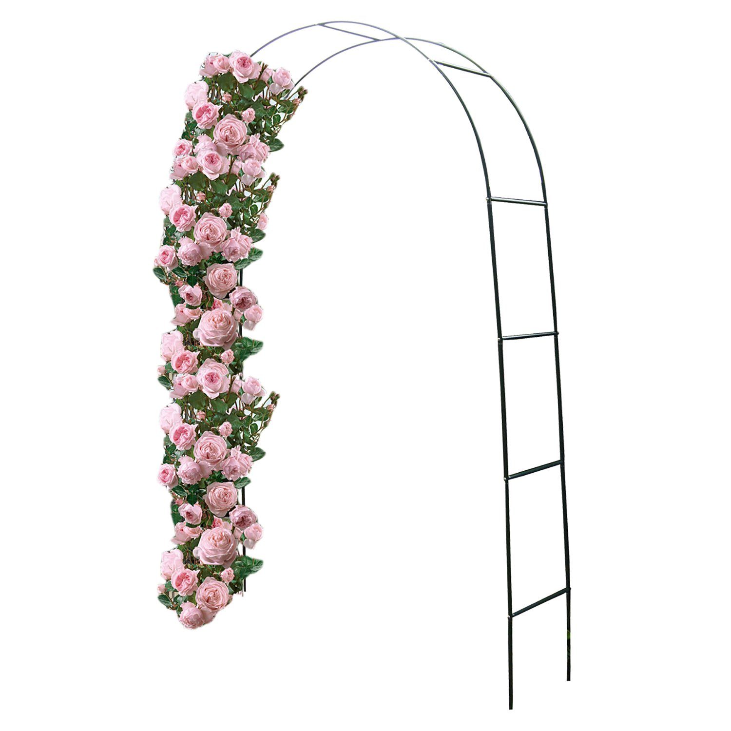 Rosenbogen Rosenbogen 240x140x36cm Metall Pergola Rankhilfe Rankgitter Torbogen