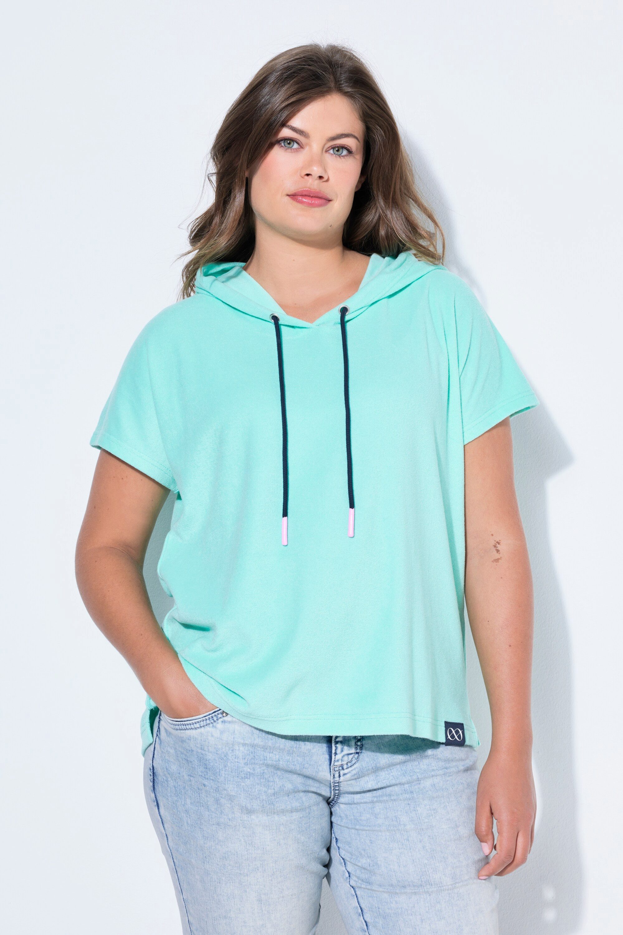 Sweatshirt Frottee Sweatshirt1/2 ArmKapuze