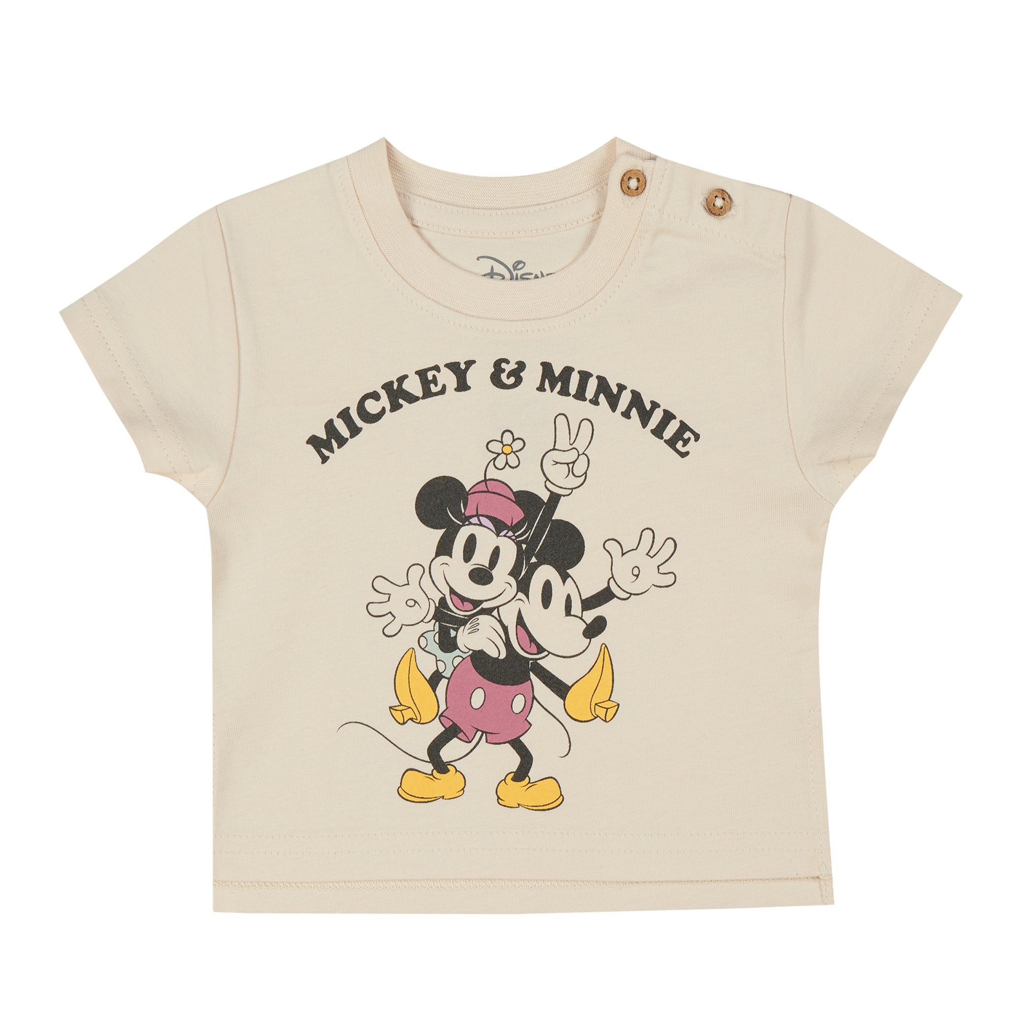 Minnie Mouse T-Shirt Damen Oberteil kurzarm Cradle to Cradle