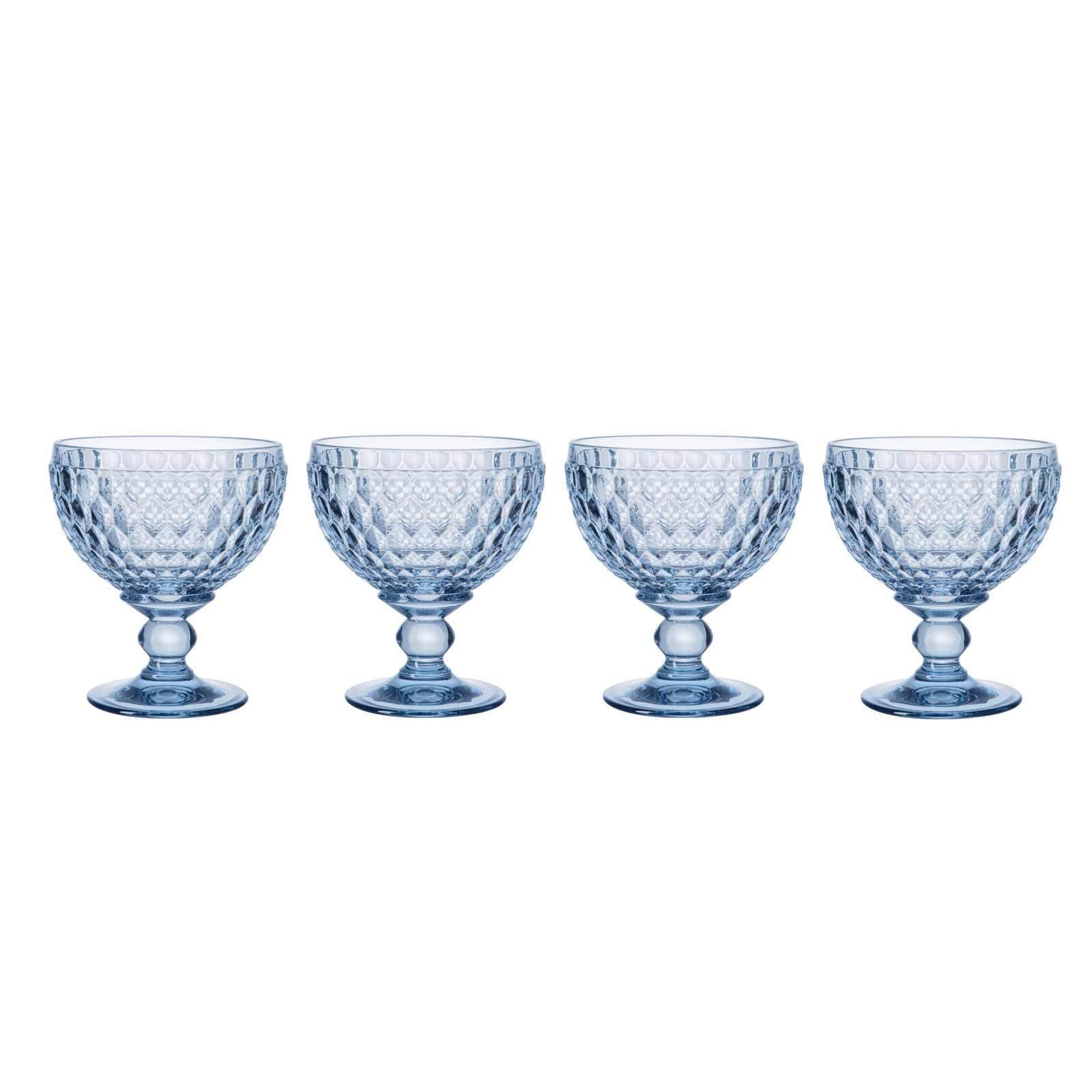 Villeroy & Boch Sektglas Boston Coloured Sektschalen 398 ml 4er Set, Glas