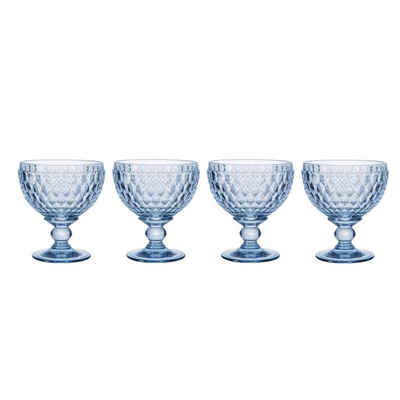 Villeroy & Boch Sektglas Boston Coloured Sektschalen 398 ml 4er Set, Glas