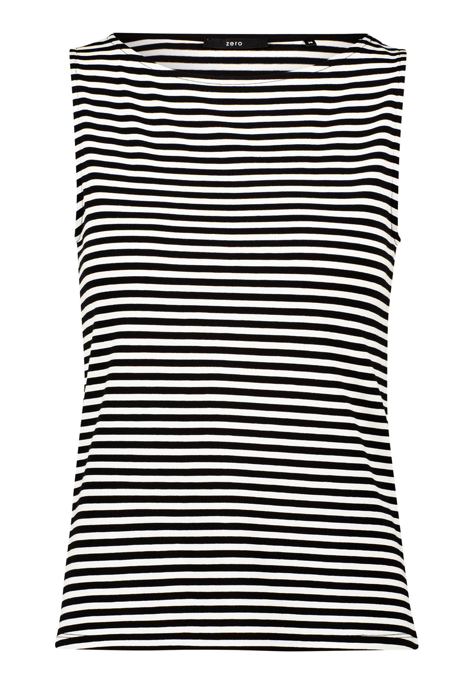 Zero Tanktop zero Streifentop mit U-Bootausschnitt günstig online kaufen