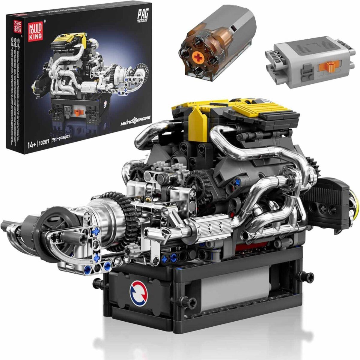 Mould King Mould King 10207 PAG Supercar V12 Engine Spielbausteine
