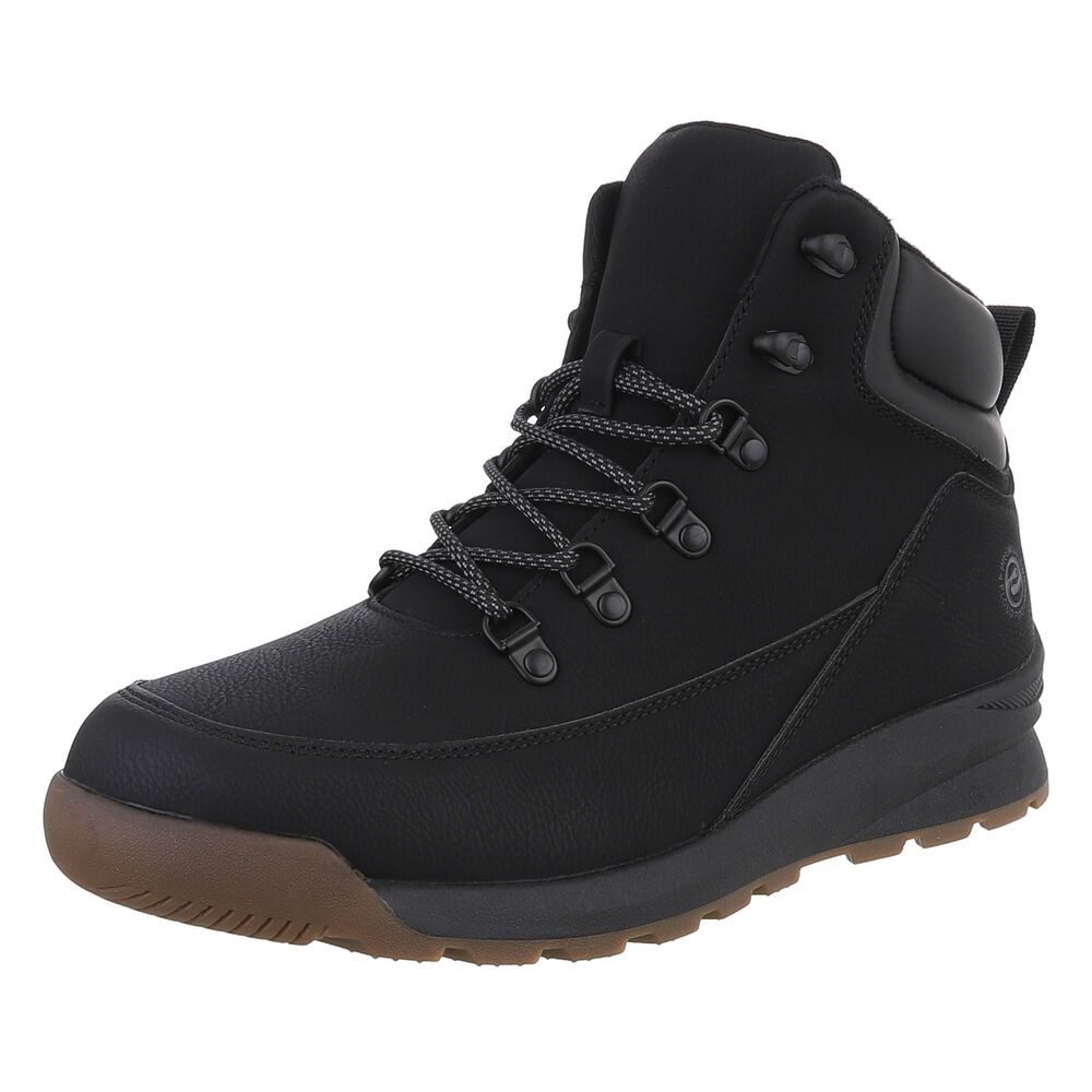Coolwalk Stylischer Herrenschuh für Herren – Ideal für Freizeitaktionen Stiefelette (90503763) Flach Boots in Schwarz
