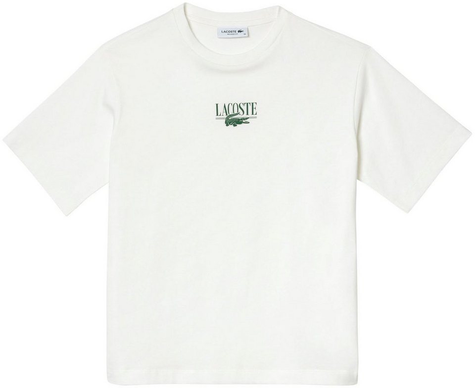 Lacoste T-Shirt mit Markenlabel