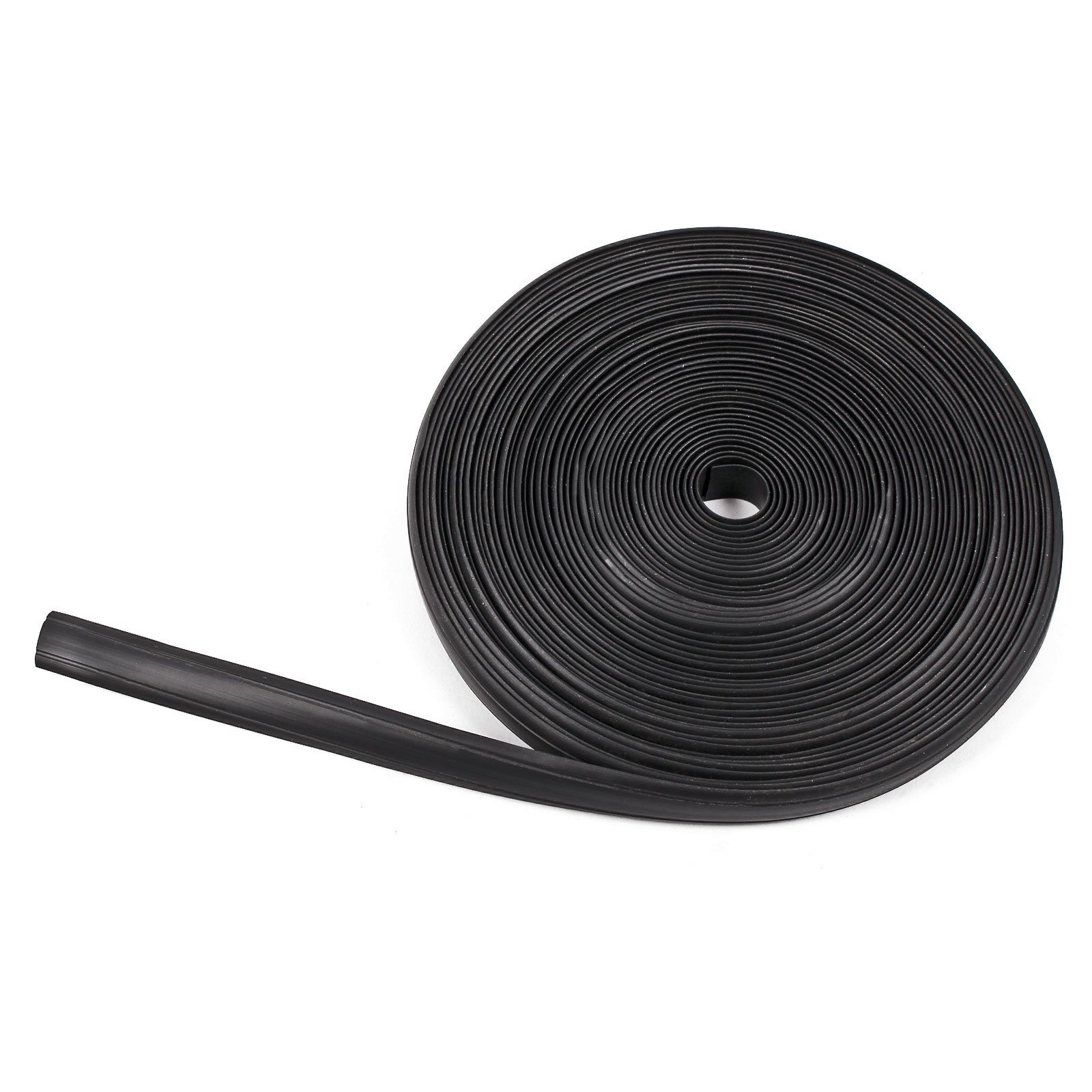 Wamovo Keder 10 Meter Kederband schwarz 12 mm Leistenfüller für Wohnwagen