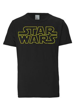 LOGOSHIRT T-Shirt Star Wars Logo mit lizenziertem Print