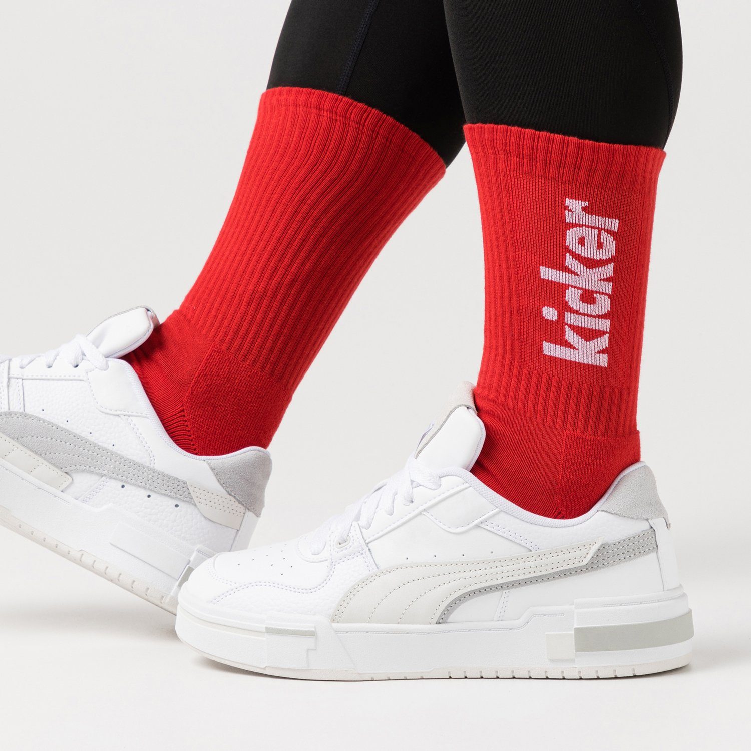 kicker Tennissocken Crew Socks für Damen und Herren (6-Paar)