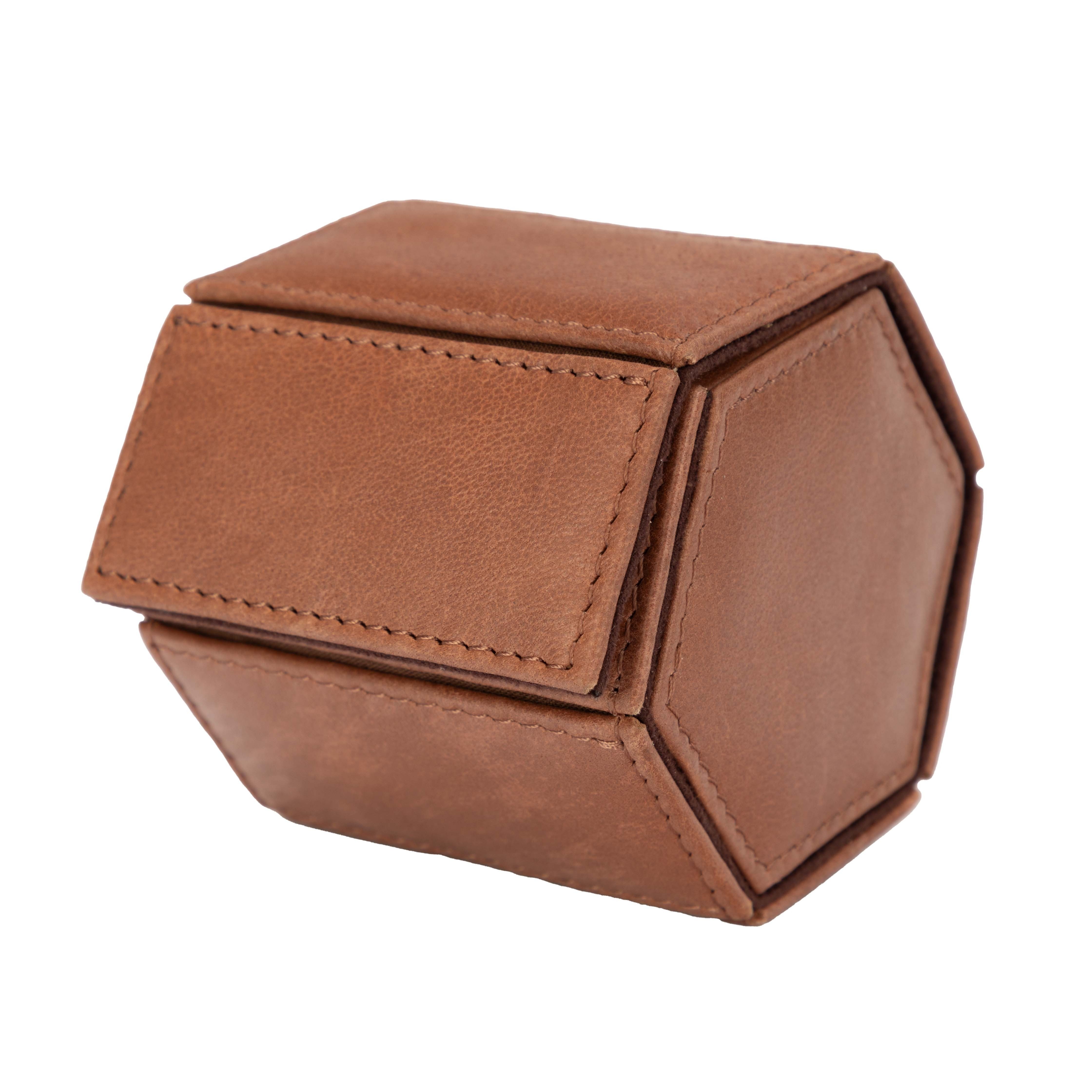 El Puente Geschenkbox Box für Armbanduhren "Hexagon", Handmade, Handmade