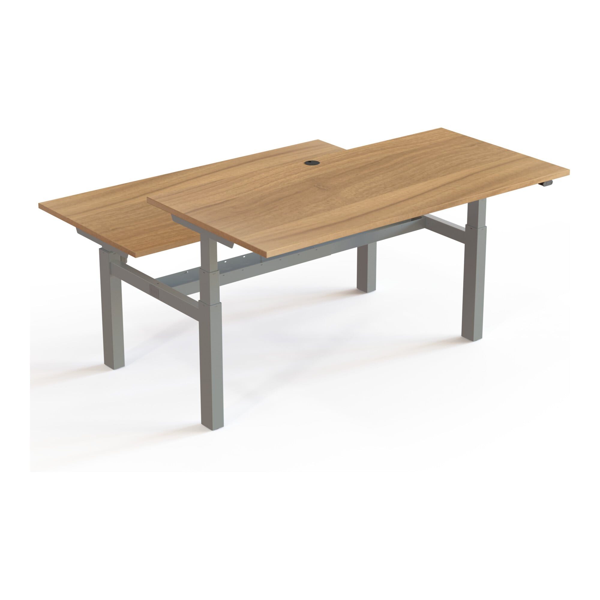 Stier Eckschreibtisch STIER Team-Schreibtisch 501-88 elektrisch höhenverstellbar 160 x 80 cm