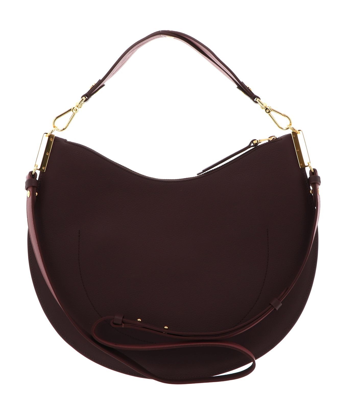 COCCINELLE Schultertasche Handbag Double Grainy Leather, aus echtem Rindsleder