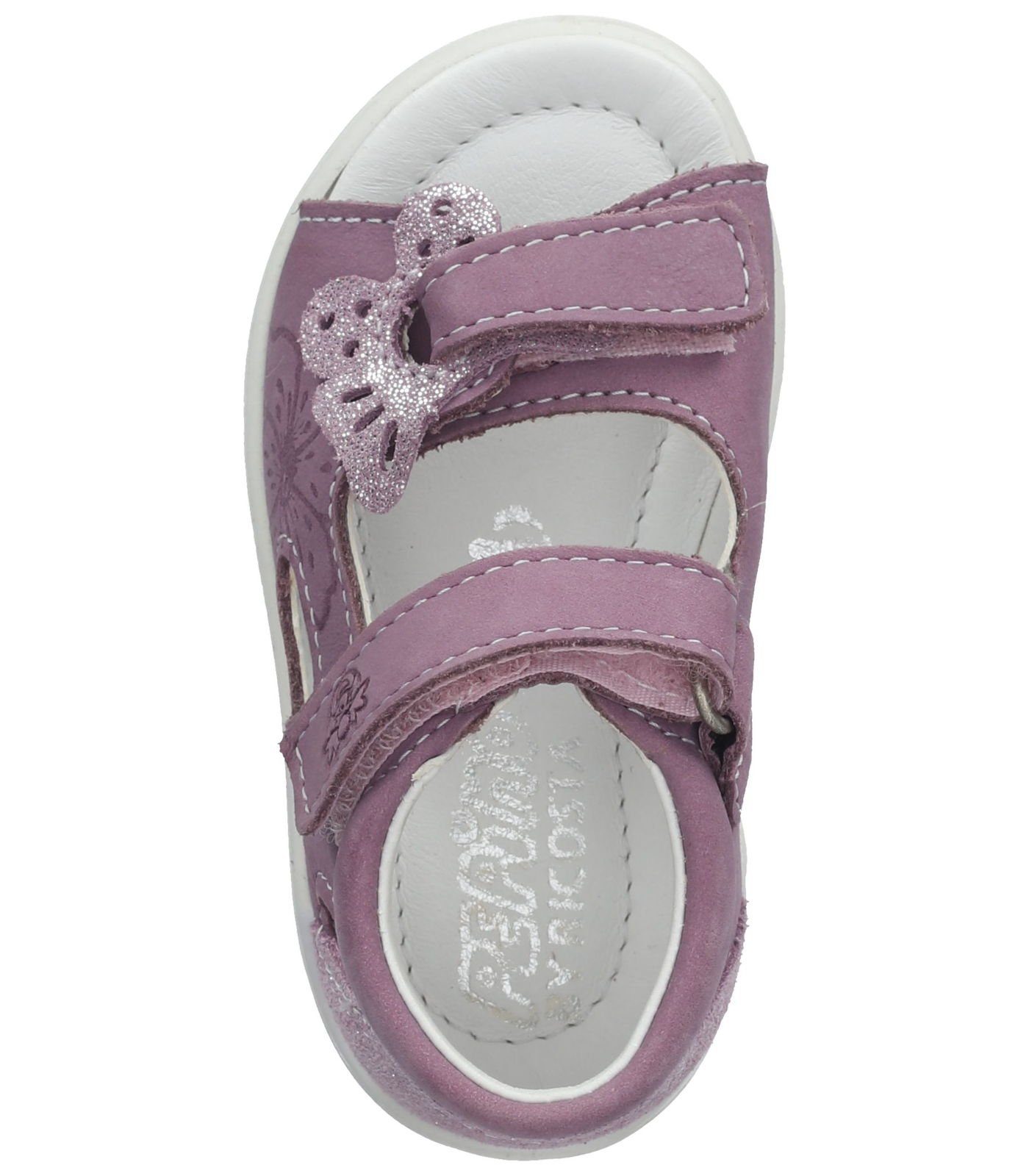 Riemchensandalette Pepino Leder Purple Sandalen