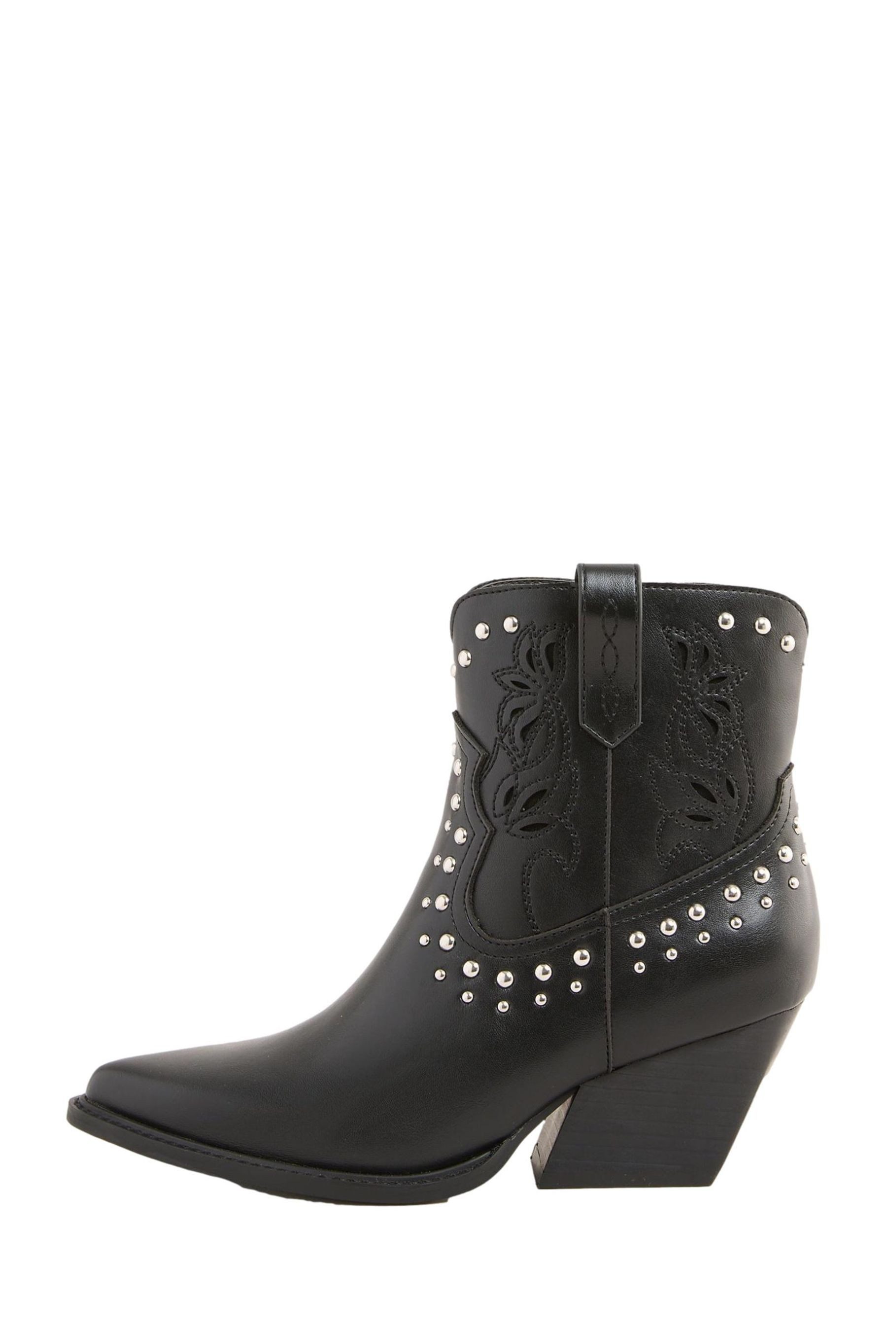Love & Roses Love & Roses Cowboy-Stiefeletten mit Blockabsatz Stiefelette (1-tlg)