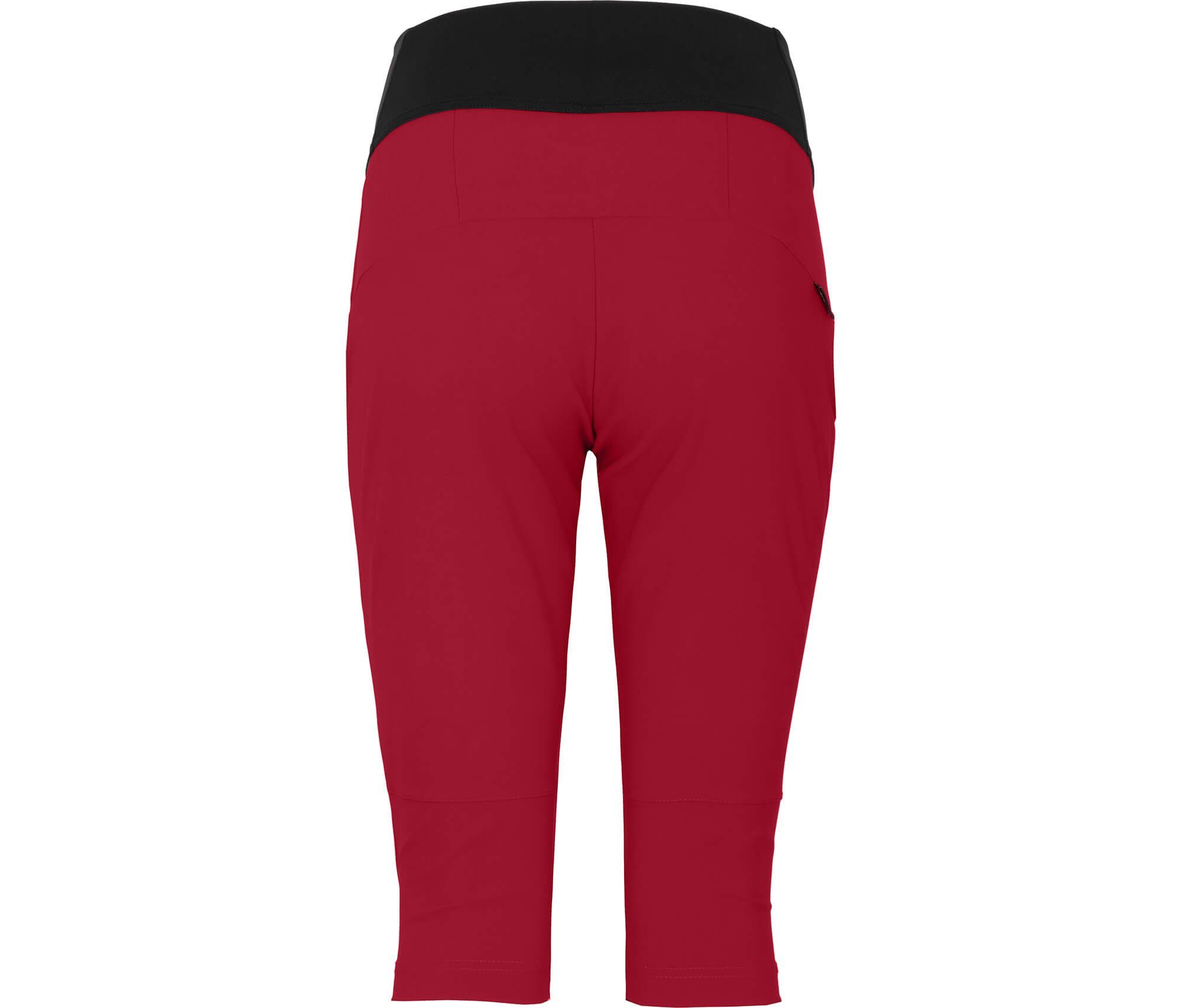 Sport Outdoorhosen Bergson Outdoorhose TIKEN Capri (tight) Damen 3/4 Outdoor Leggings, elastisch, schnelltrocknend, Normalgrößen