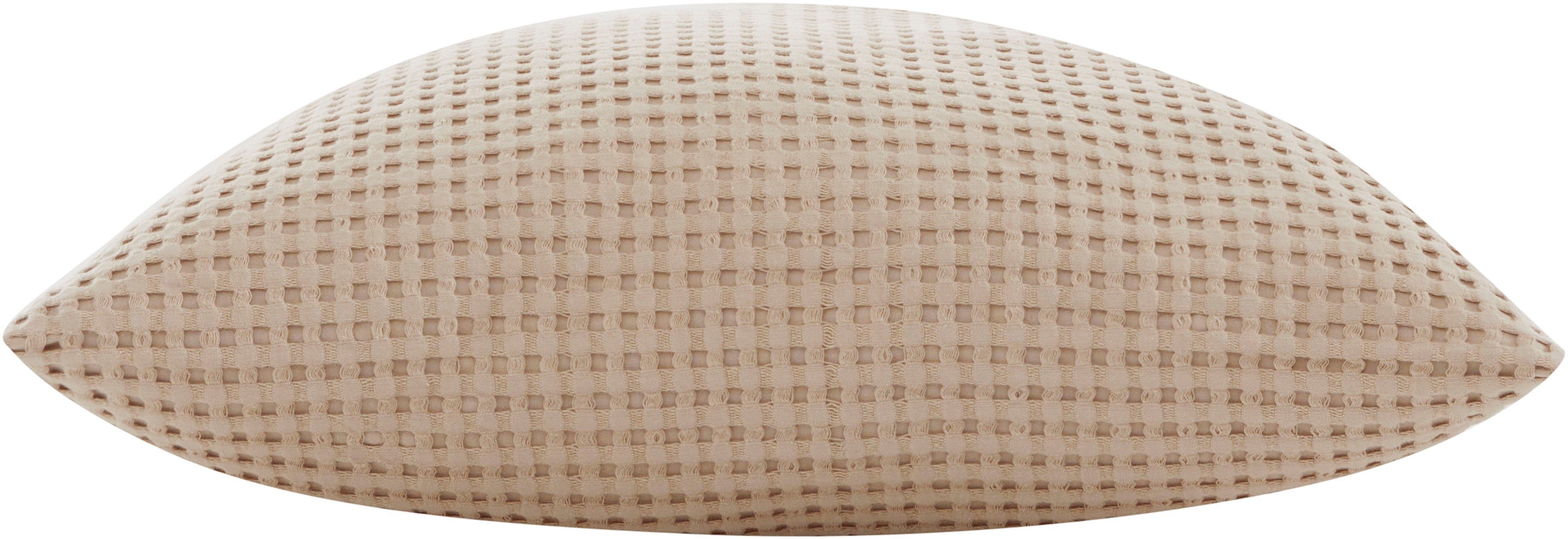 OTTO home Dekokissen Greta, in Waffelpiqué Optik, in vielen Farben erhältlich, Bezug in 50x50 cm – Bild 4 von 5