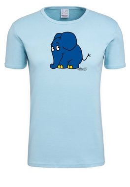 LOGOSHIRT T-Shirt Sendung mit der Maus - Elefant mit coolem Print