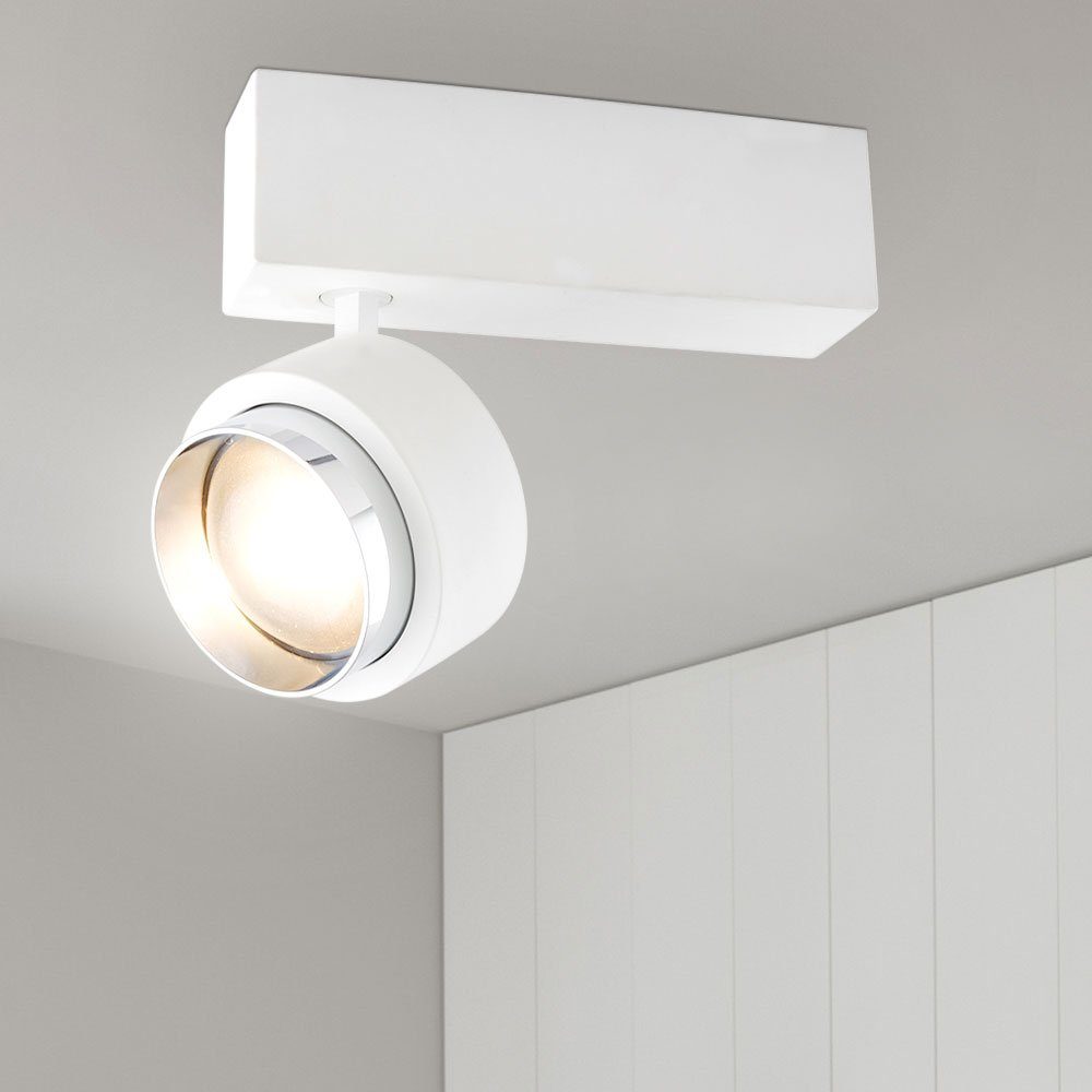 warmweiß 7 LED Einbaustrahler Spot Deckenspot Leuchte Strahler Decke Lampe weiß 