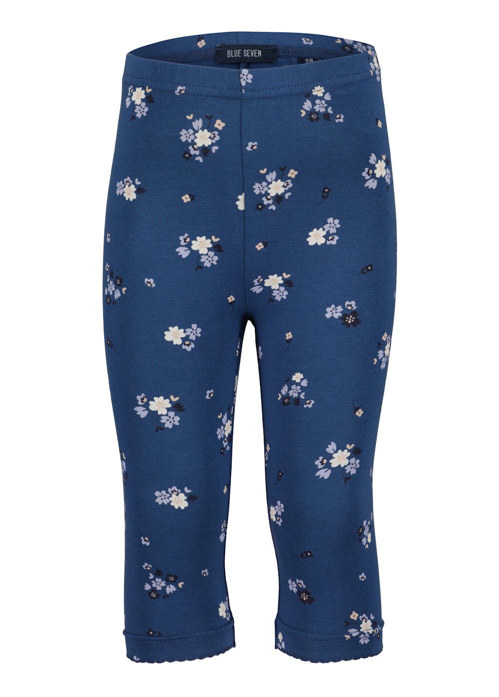 Caprileggings Blue Seven Capri Leggings Blümchen blau