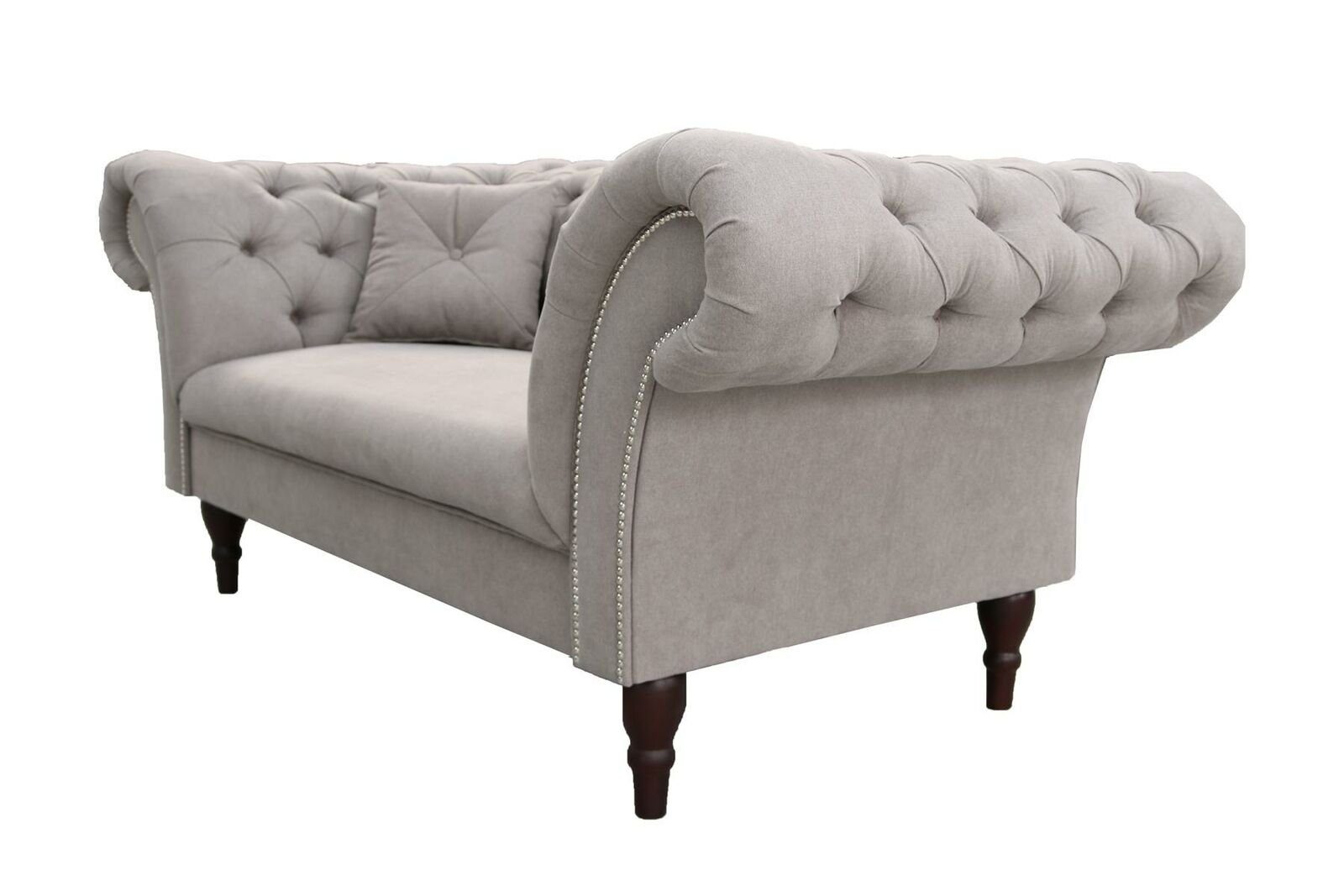 Europe Chesterfield Couch 2-Sitzer Couchen JVmoebel Sofa Made Sitz Polster Stoff in Garnitur, Sofa