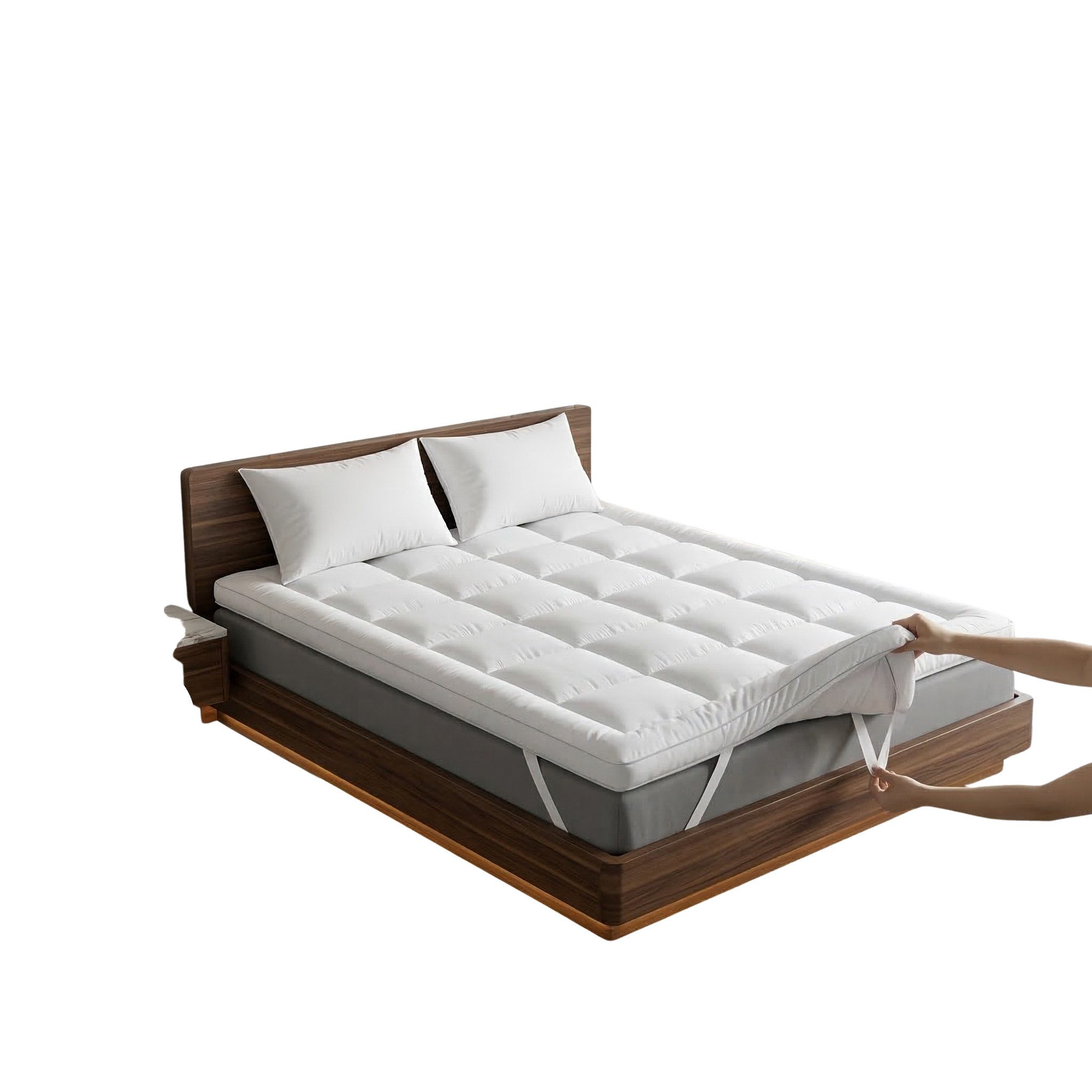 Matratzenauflage Matratzentopper 5 cm weich atmungsaktiv in verschiedenen Größen Norvéa Home, 5 cm dick, weich, atmungsaktiv, Hotel-Feeling