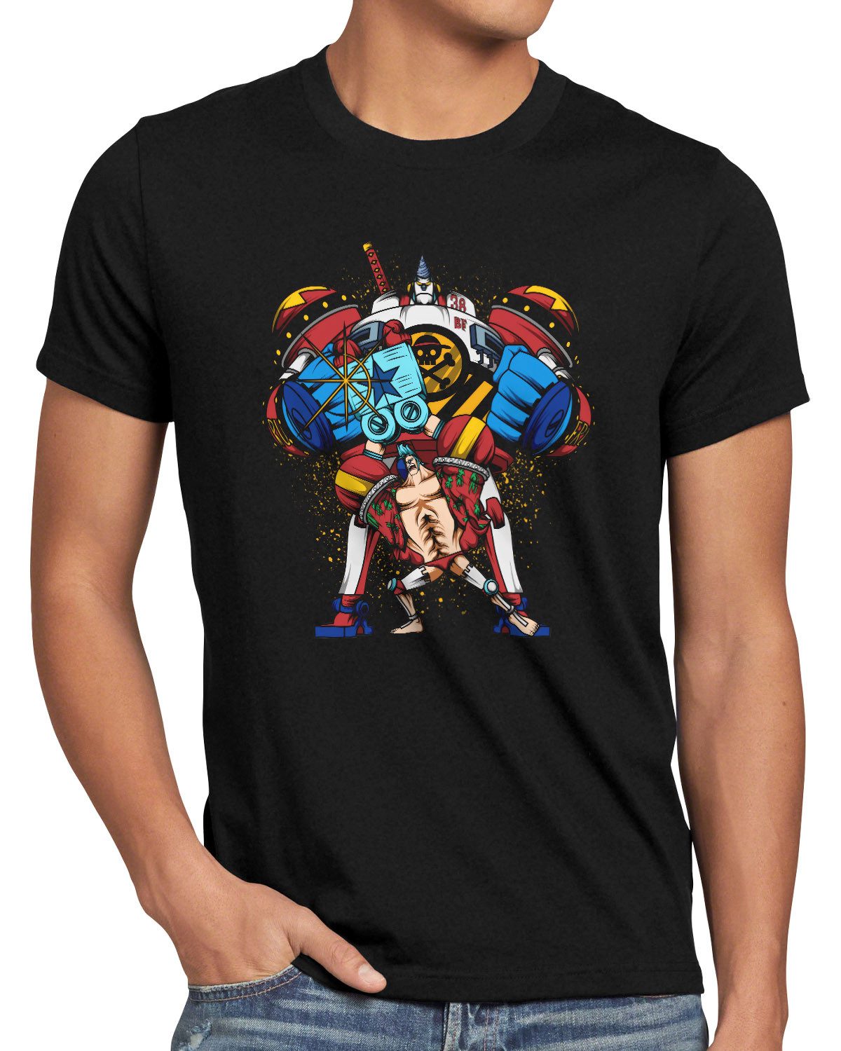 style3 T-Shirt one piece luffy ruffy monkey d strohhut strawhat piraten pirat pirate