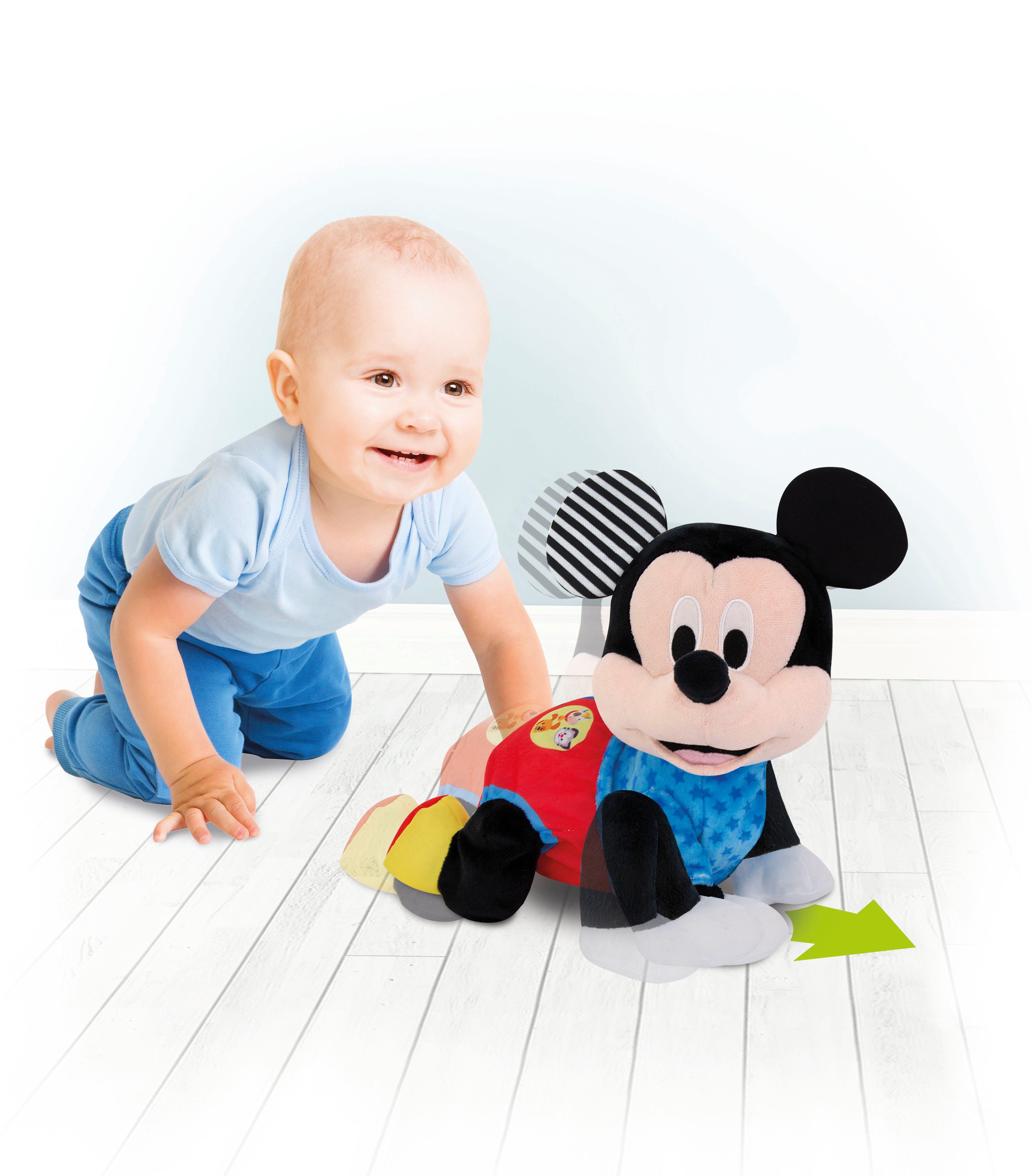 Clementoni® Plüschfigur Disney Baby, Baby Mickey, günstig online kaufen