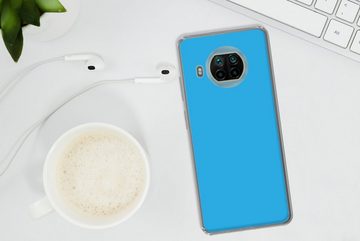 MuchoWow Handyhülle Blau - Licht - Farben, Phone Case, Handyhülle Xiaomi Mi 10T Lite, Silikon, Schutzhülle