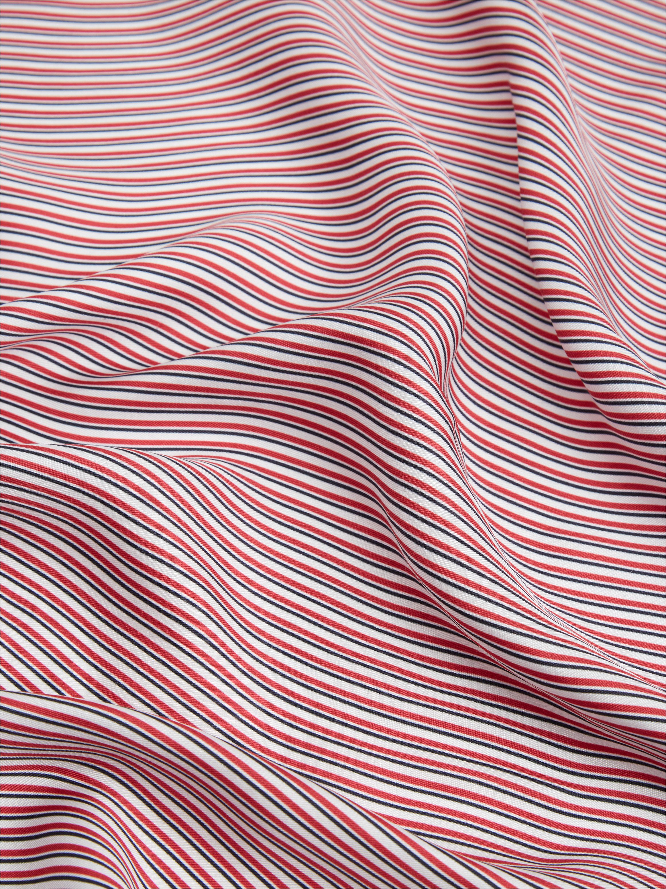 Tommy Hilfiger Seidentuch SILK FOULARD, Regular fit mit Streifenmuster