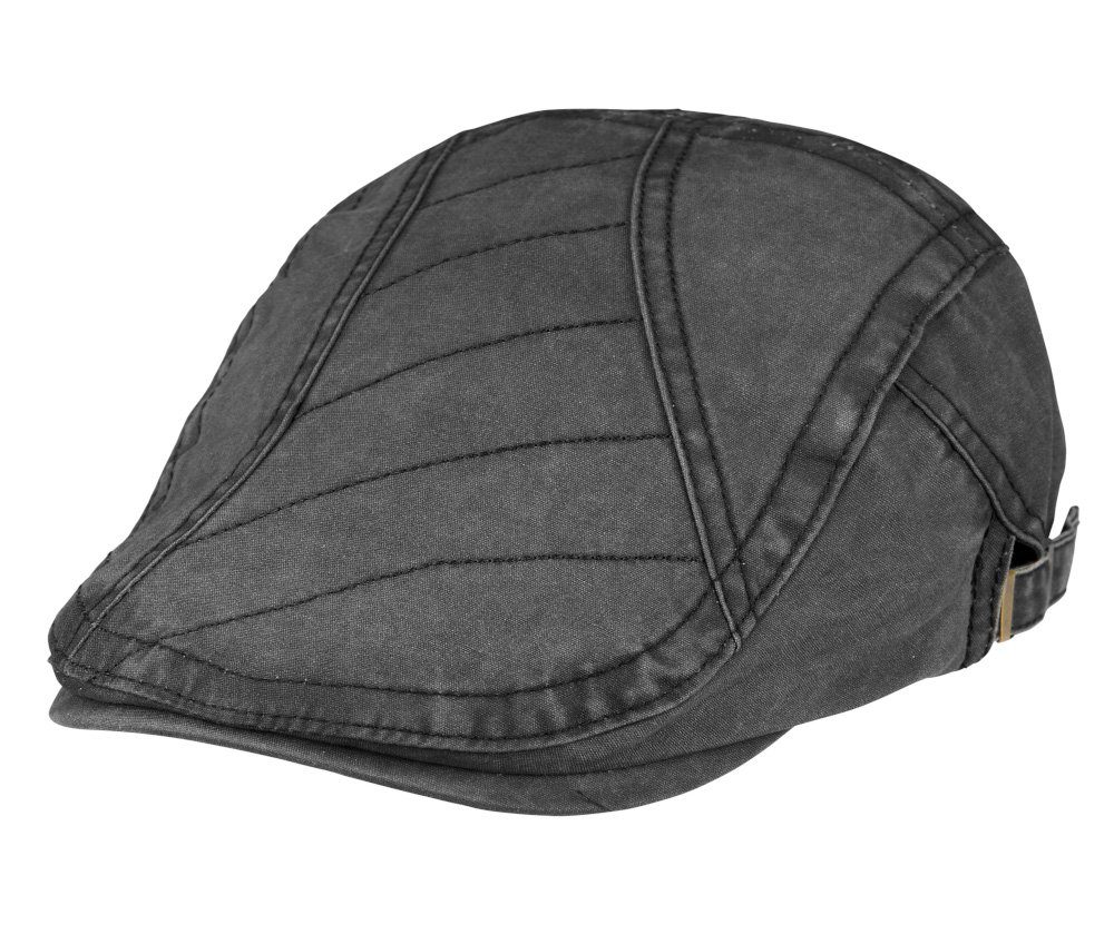 Cool4 Flat Cap Schiebermütze CANVAS Struktur günstig online kaufen