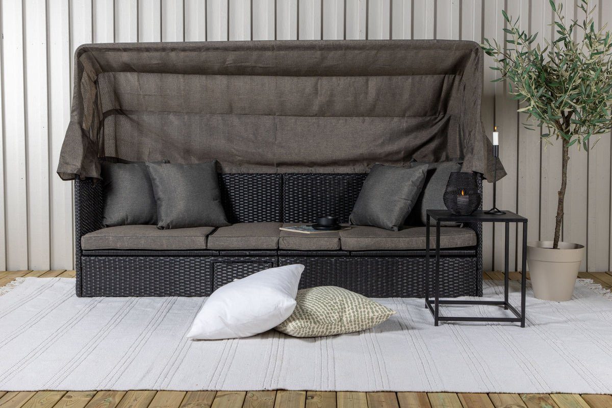 Luxusbetten24 Gartenliege Daybed Merano