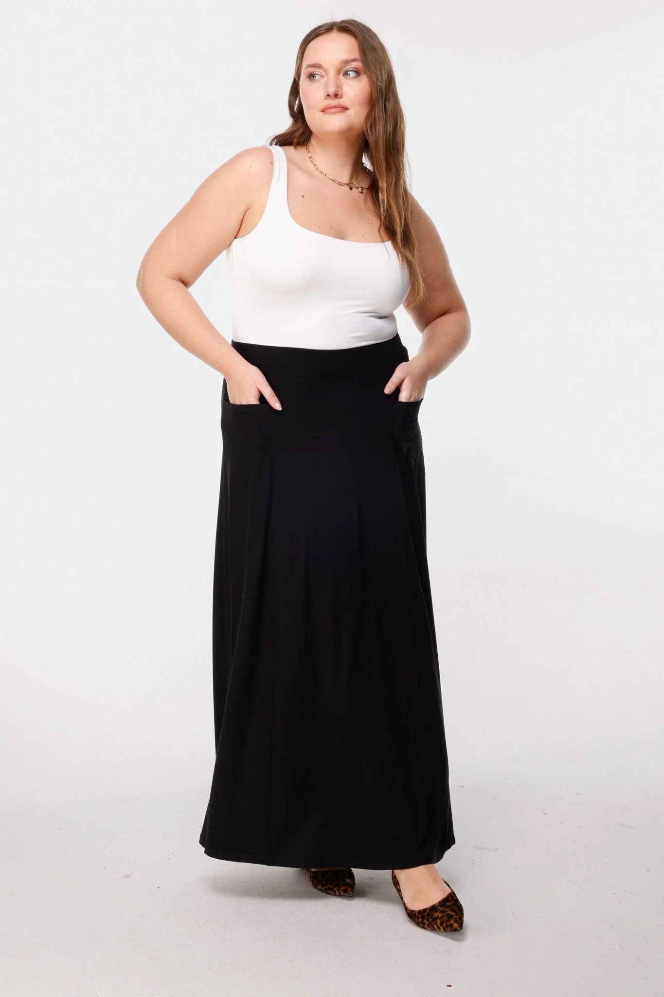 Shape of You Midirock Dehnbare Maxi-Rock günstig online kaufen