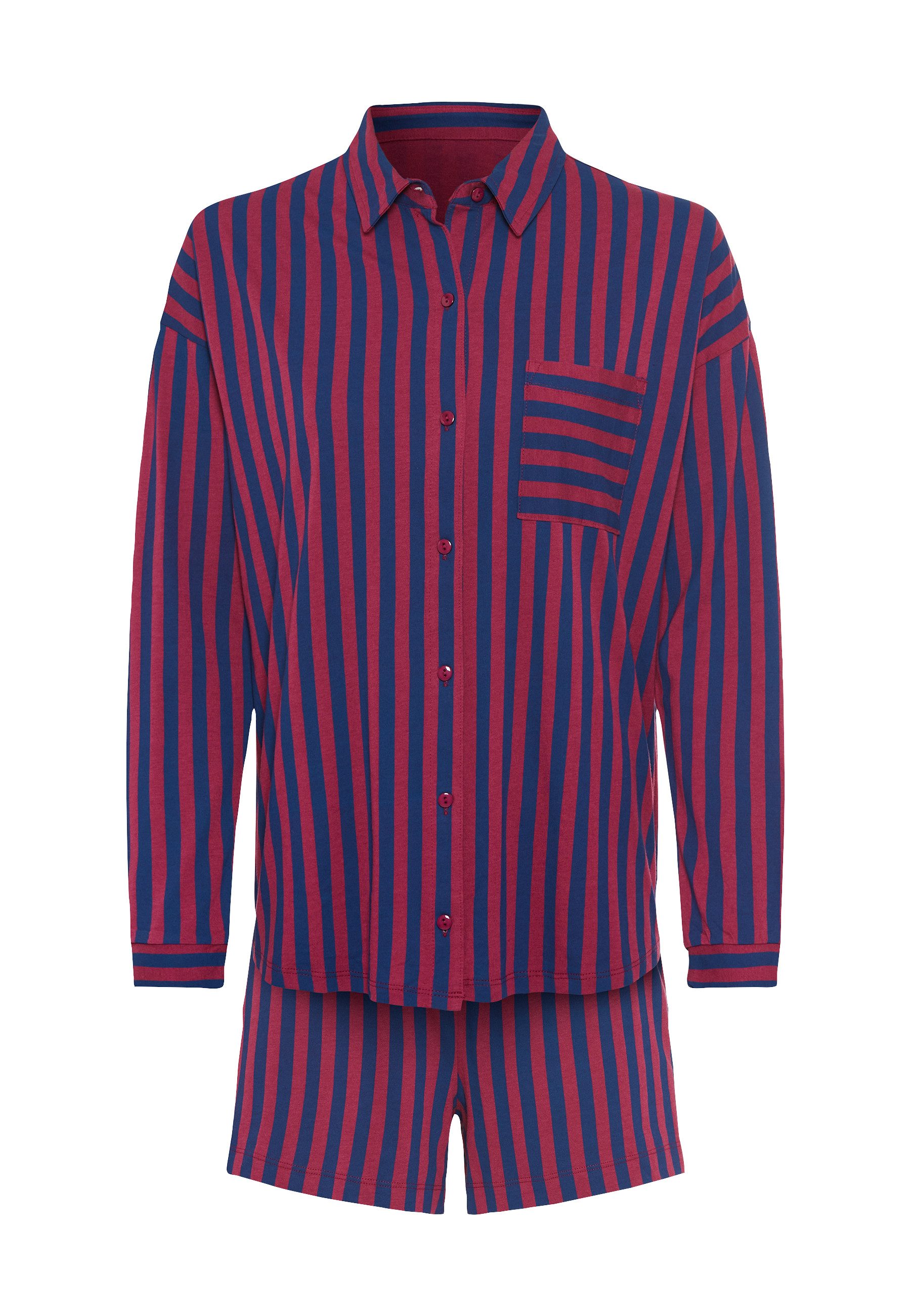 LSCN by LASCANA Shorty (2 tlg) mit Streifendruck günstig online kaufen